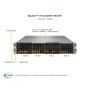 Supermicro SuperServer 2028BT-HNC0R+ Intel® C612 LGA 2011 (Socket R) Armadio (2U) Nero (SYS-2028BT-HNC0R+)