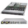 Supermicro 1028U-TRT+ Intel® C612 LGA 2011 (Socket R) Rack (1U) Nero (SYS-1028U-TRT+)