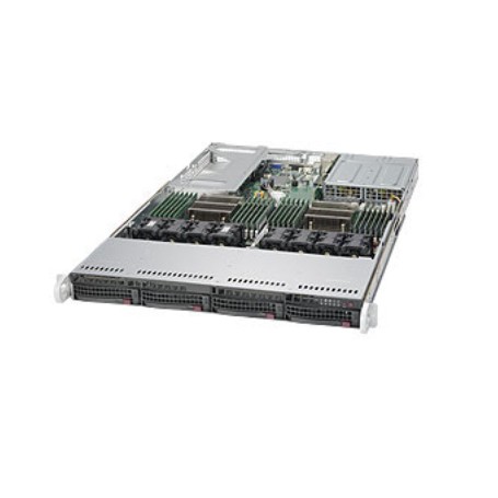 Supermicro SuperServer 6018U-TR4+ Rack (1U), - Nero Intel® C612 LGA 2011 (Socket R) (SYS-6018U-TR4+)