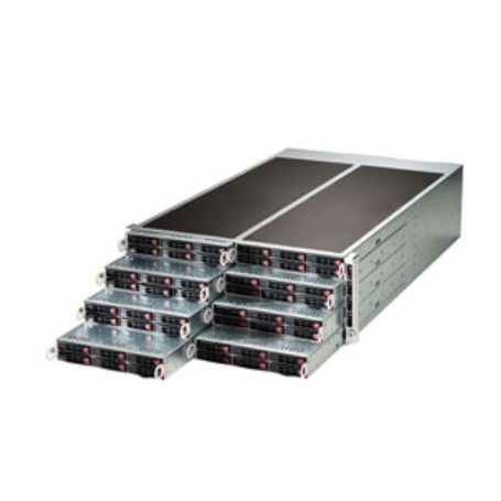 Supermicro SuperServer F618R2-RTPT+ Rack (4U), - Nero, Grigio Intel® C612 LGA 2011 (Socket R) (SYS-F618R2-RTPT+)
