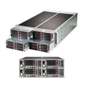 Supermicro SuperServer F628R3-RTB+ LGA 2011-v3 Armadio (4U) Nero (SYS-F628R3-RTB+)