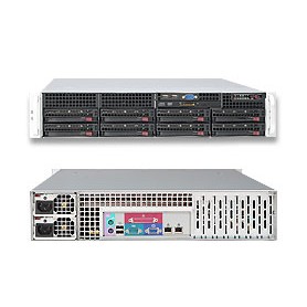 Supermicro SuperServer 6026T-NTR+ Intel® 5520 Socket B (LGA 1366) Armadio (2U) (SYS-6026T-NTR+)