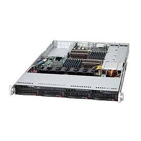 Supermicro SYS-6016T-6RFT+ sistema barebone per server Socket B (LGA 1366) Rack (1U) Nero