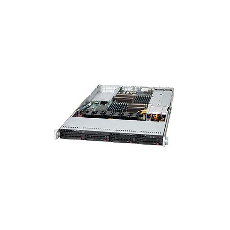 Supermicro SYS-6016T-6RFT+ sistema barebone per server Socket B (LGA 1366) Rack (1U) Nero