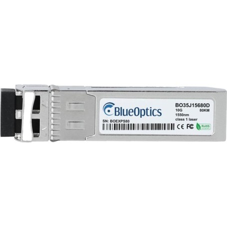 BlueOptics JW148A-BO SFP+ Transceiver 10GBASE-ZR 80 km LC-Duplex SMF 1550 nm DDM
