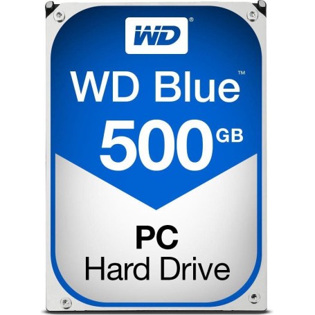Western Digital WD Blue 500GB 3,5" HDD 7200 U/min SATA 6Gb/s 32MB Cache WD5000AZLX (WD5000AZLX-60K2TA0)
