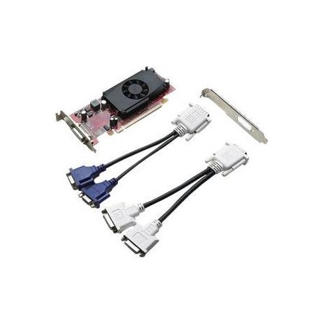 Lenovo NVIDIA GeForce 310 - Grafikkarten - GF 310 - 512 MB DDR3 - PCIe 2.0 x16 Low-Profile - 2 x DVI, 2 x D-Sub - FRU (57Y4484)