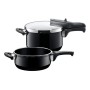 WMF 32.0101.4867 pentola a pressione per piano cottura 7,5 L Nero (3201014867)