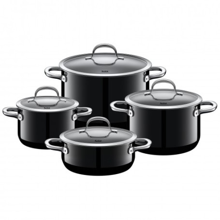 Silit Passion Black set di pentole 4 pz (3201112972)