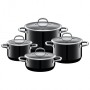 Silit Passion Black set di pentole 4 pz (3201112972)