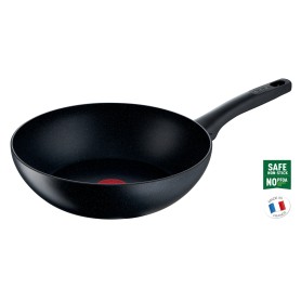 Tefal Black Stone G28119 Wok/padella per cottura al salto Rotondo