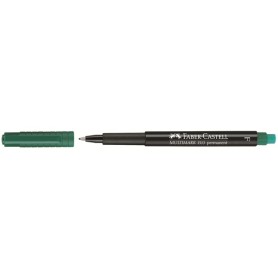 Faber-Castell Multimark marcatore permanente Verde 1 pz (151363)