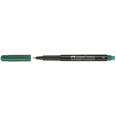 Faber-Castell Multimark marcatore permanente Verde 1 pz (151363)