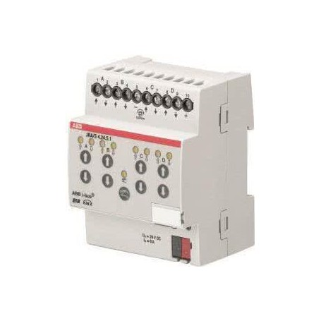ABB STOTZ-KONTAKT Jalousieaktor 4-fach 24V DC JRA/S4.24.5.1 (2CDG110128R0011)