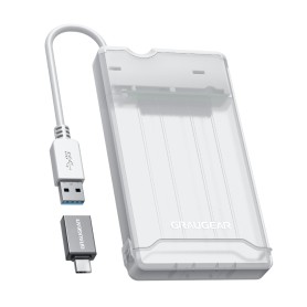 GRAUGEAR G-2503-AC contenitore di unità di archiviazione Box esterno HDD/SSD Alluminio 2.5"