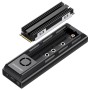 GRAUGEAR G-M205-20G-F docking station per unità di archiviazione USB 3.2 Gen 2 (3.1 Gen 2) Type-C Nero