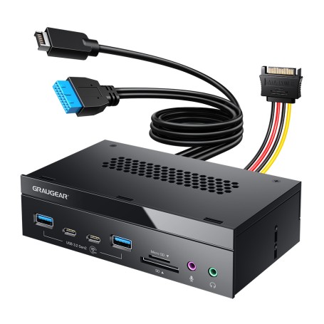 GRAUGEAR G-MP03CR-AU hub di interfaccia 10000 Mbit/s (G-MP03-CR-AU)