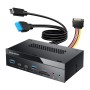 GRAUGEAR G-MP03CR-AU hub di interfaccia 10000 Mbit/s (G-MP03-CR-AU)
