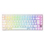 CHERRY XTRFY K33 Compact Wireless tastiera Gaming USB + RF Wireless + Bluetooth QWERTZ Tedesco Bianco (G8D-24030PAADE-0)