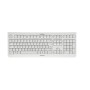 CHERRY KW 3000 tastiera RF Wireless QWERTZ Tedesco Bianco (JK-3000DE-0)