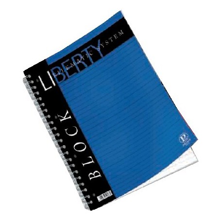 Pigna Blocchi Liberty A4 quaderno per scrivere Blu (01016511R)