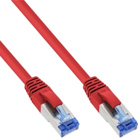 InLine 76803R cavo di rete Rosso 3 m Cat6a S/FTP (S-STP) (4043718088836)