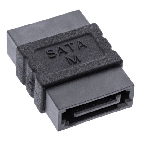 InLine 27700A adattatore per inversione del genere dei cavi SATA female Nero (27700A)
