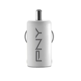 PNY P-P-DC-UF-W01-RB Caricabatterie per dispositivi mobili Bianco Auto (P-P-DC-UF-W01-RB)
