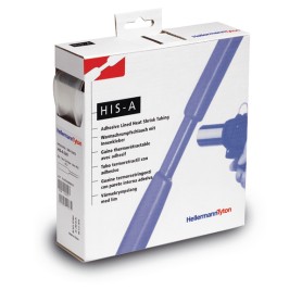 Hellermann Tyton 308-12403 isolamento dei cavi Tubo termorestringente Trasparente 1 pz