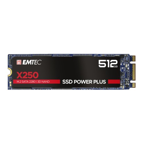 Emtec X250 512 GB M.2 Serial ATA III 3D NAND (ECSSD512GX250)