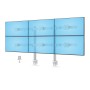 StarTech.com 6-MONITOR-ARM-A Supporti a parete per TV 81,3 cm (32") Scrivania Bianco