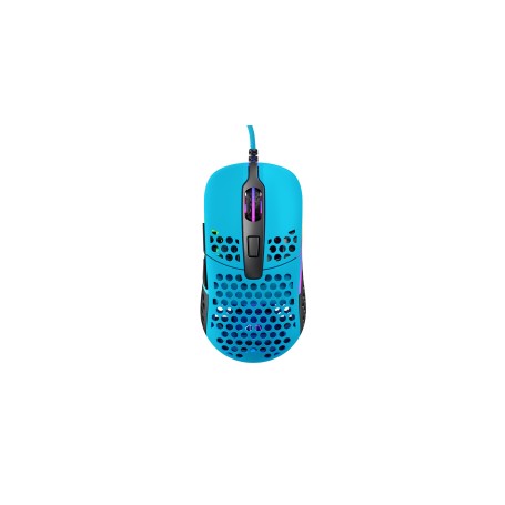 CHERRY XTRFY M42 mouse Gaming Ambidestro USB tipo A Ottico 16000 DPI (M42-RGB-BLUE)