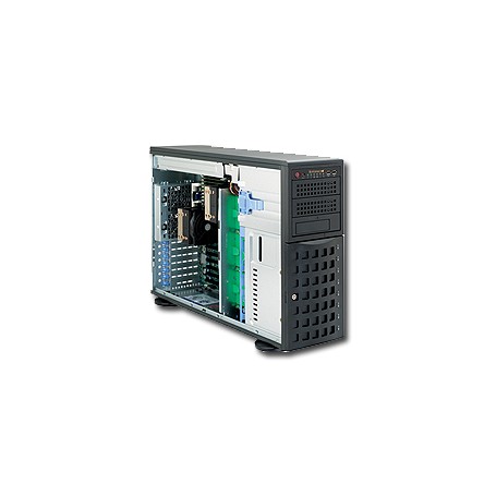 Supermicro SuperServer 7046A-HR+ Intel® 5520 Socket B (LGA 1366) Armadio (4U) Nero (SYS-7046A-HR+)
