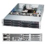 Supermicro 6027R-72RFTP+ Intel® C602J LGA 2011 (Socket R) Armadio (2U) Nero, Argento (SYS-6027R-72RFTP+)