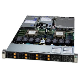 Supermicro AS-1125HS-TNR sistema barebone per server Rack (1U) Nero, Argento