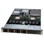 Supermicro AS-1125HS-TNR sistema barebone per server Rack (1U) Nero, Argento