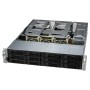 Supermicro AS-2015CS-TNR sistema barebone per server Armadio (2U) Nero, Argento