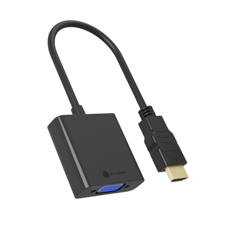 ICY BOX IB-AC502a 0,2 m HDMI tipo A (Standard) VGA (D-Sub)