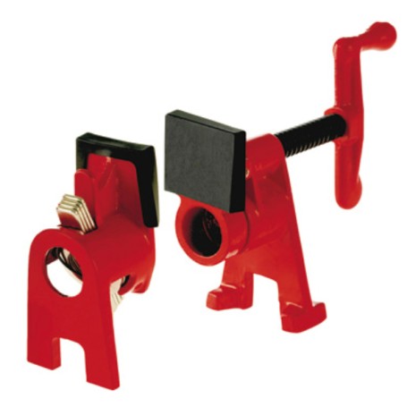 Rohr-Schraubzwinge BPC-H12 (rot/schwarz, fr 1/2"-Rohre)