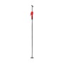 Decken-und Montagesttze STE250 (silber/rot, 1.450mm - 2.500mm, mit Pumpgriff)