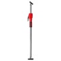 Decken-und Montagesttze STE370 (silber/rot, 2.070mm - 3.700mm, mit Pumpgriff)
