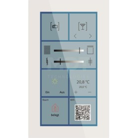 MDT KNX Glas Touch Smart Plus 6 Zoll BE-GTSP6TW.01S (BE-GTSP6TW.01S)