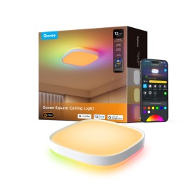 Govee 30cm RGBWW + RGBIC Smart Lampada a soffitto intelligente Wi-Fi/Bluetooth 28 W (H80A4C01)