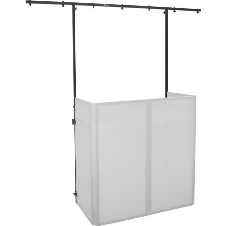 OMNITRONIC Set Compact Mobile DJ Stand inkl. Cover + Überbaurahmen (20001040)