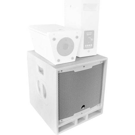 OMNITRONIC MAXX-1206DSP 2.1 Aktiv-Subwoofer 12 Zoll weiß (11039065)