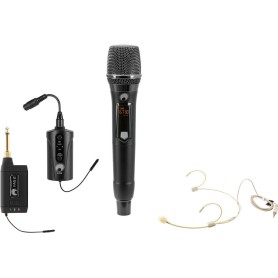 OMNITRONIC Set FAS TWO + Dyn. Funkmikrofon + BP + Headset 660-690MHz (20000970)