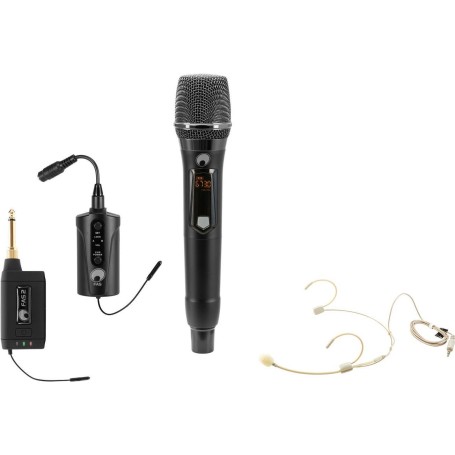 OMNITRONIC Set FAS TWO + Dyn. Funkmikrofon + BP + Headset 660-690MHz (20000970)