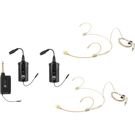 OMNITRONIC Set FAS TWO + 2x BP + 2x Headset 660-690Mhz (20000971)