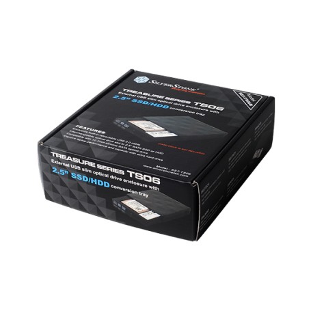 Silverstone TS06 scheda di interfaccia e adattatore USB 2.0 (SST-TS06B)