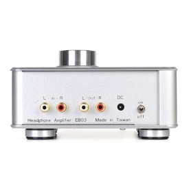 Silverstone SST-EB03S amplificatore per cuffia Argento